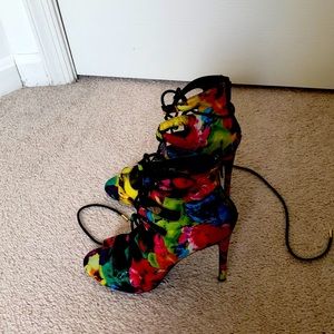 Candies lace up shoes